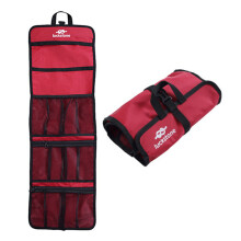 (a-Red) Rock Climbing Storage Bag Gear Equipment Organized Storage Bag Carabiner Organized Bag