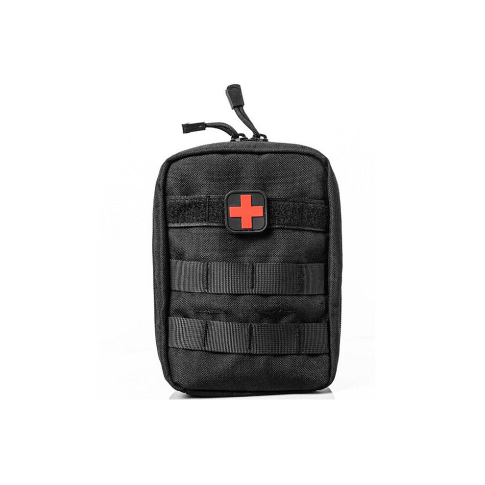 Dechoicelife Black (A- One Size) Tactical Survival Bag Outdoor Mountaineering First Aid Kit Military Emergency Kit Medical Kit Camping Climbing Survival Tools