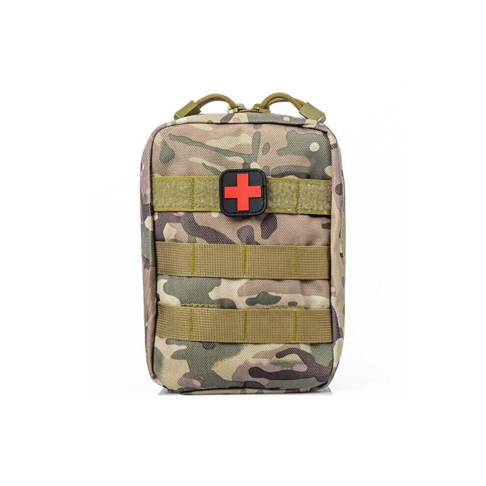 (a-CP One Size) Tactical Survival Bag Outdoor Mountaineering First Aid Kit Military Emergency Kit Medical Kit Camping Climbing Survival Tools