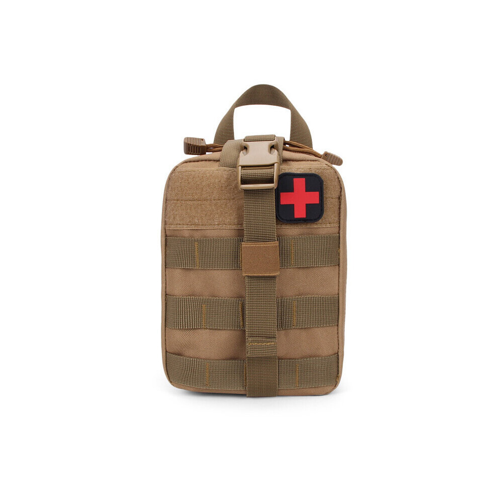 Dechoicelife (A-Clay 15 21 11Cm) Tactical Survival Bag Outdoor Mountaineering First Aid Kit Military Emergency Kit Medical Kit Camping Climbing Survival Tools