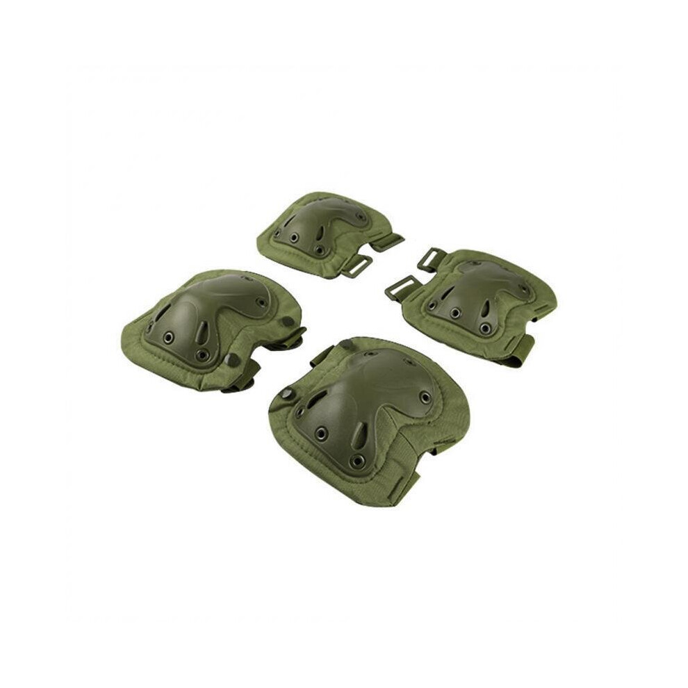 Photos - Other Touch Screen PU Leather Tactical Gloves Army Military Combat Airsoft Hiking Cycling Climbing Shooting(a-Green Knee Pads L)