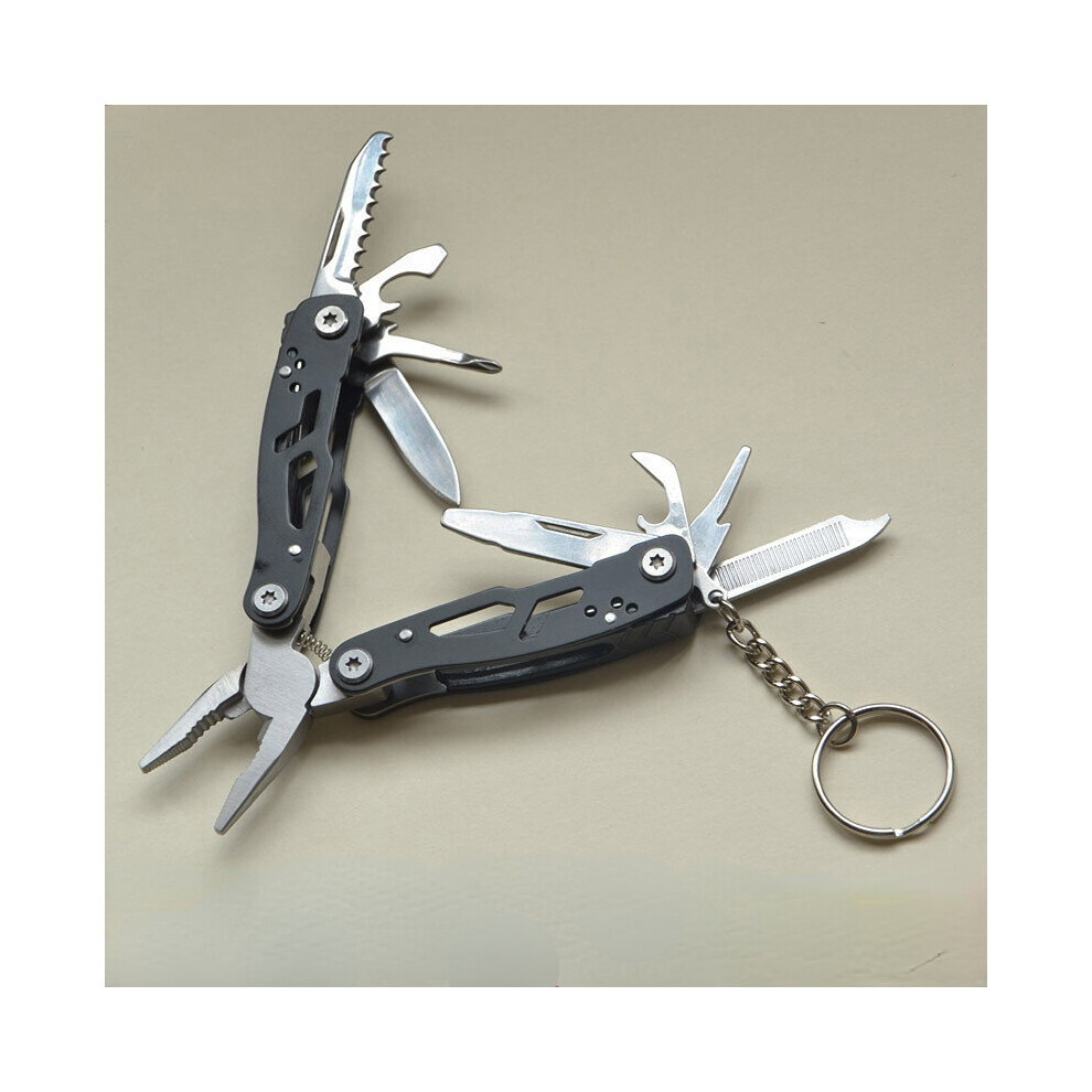 (A-Black Pliers) Multifunctional Pliers Multitool Claw Hammer Stainless Steel Tool Outdoor Survival Wire Cutter Camping Knife Wrench Hand Tools 4857402646369