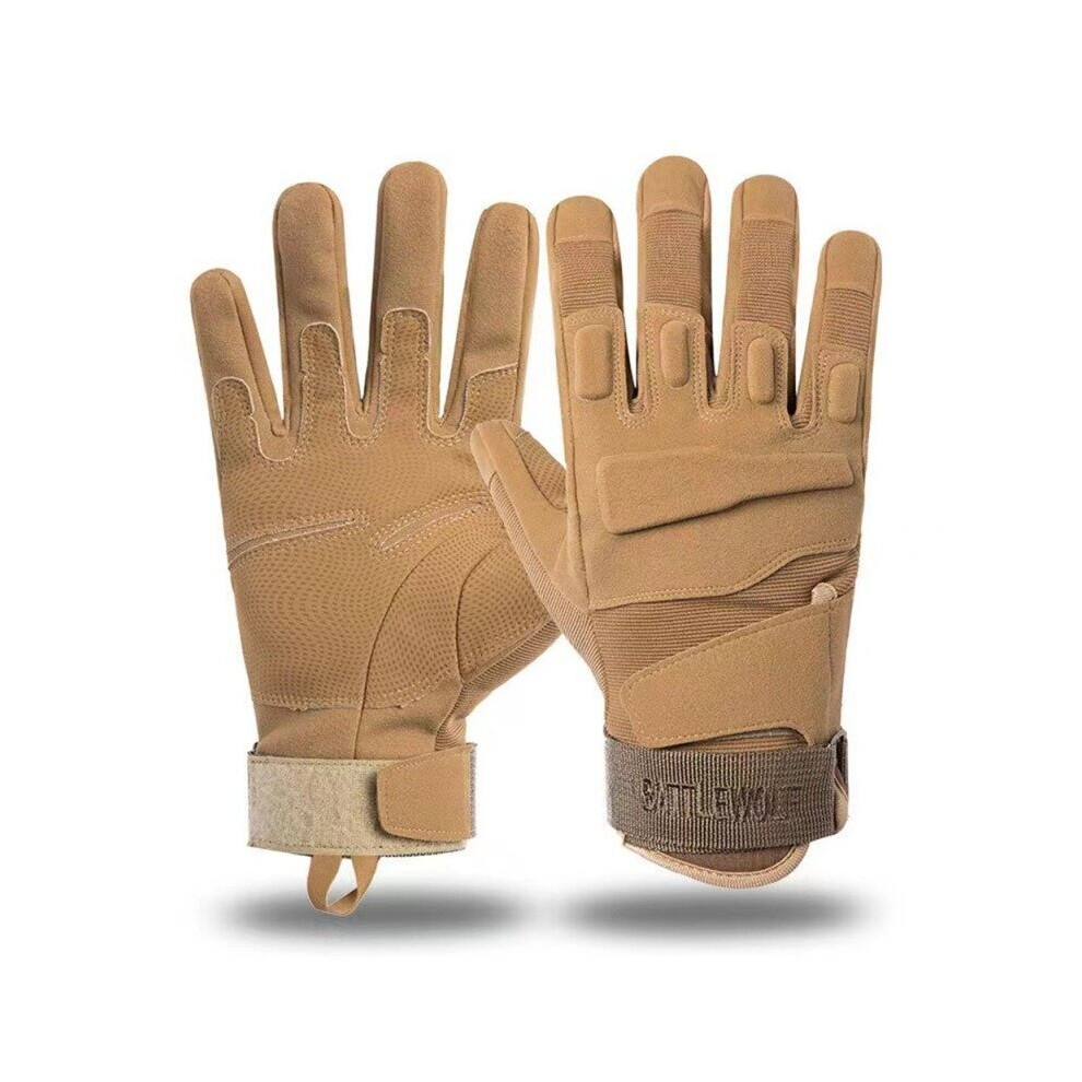 (a-B XL) Tactical Training Gloves for Men Women Ourdoor Anti-cut Exercise Climbing Hiking Camping Gloves Anti-slip Gloves for Motorcycle-image-OPC-PBW2DXG-NEW