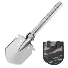(a-Style B) Multi-Function Camping Shovel Kit Garden Tools Camping Survival Military Folding Shovel Tools Outdoor Planting Digging Shovel