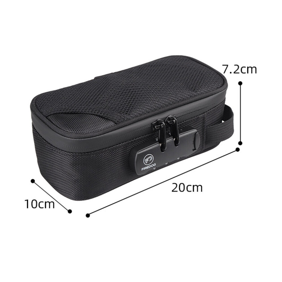 Dechoicelife (A-Black) Cigarette Smoking Pipe Bag Multifunction Handbag Case Oxford Odor Smell Proof With Combination Lock For Hiking Backpacking