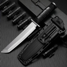 (a-A1) Fixed Blade Knife Pocket Tactical Knives Survival Rescue Tools Hunting Knives Combat Outdoor Gear Tools for Camping, Climbing