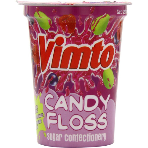 Vimto Candy Floss Cup 20g ( pack of 12 ) 1