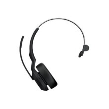 Jabra Evolve2 55 UC Mono - Headset - on-ear - Bluetooth - wireless - active noise cancelling - USB-A - black - Zoom Cert