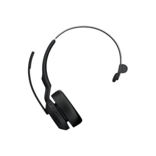 Jabra Jabra Evolve2 55 UC Mono - Headset - on-ear - Bluetooth - wireless - active noise cancelling - USB-A - black - Zoom Cert
