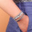 Bohemian style multi-layer woven ladies bracelet 3