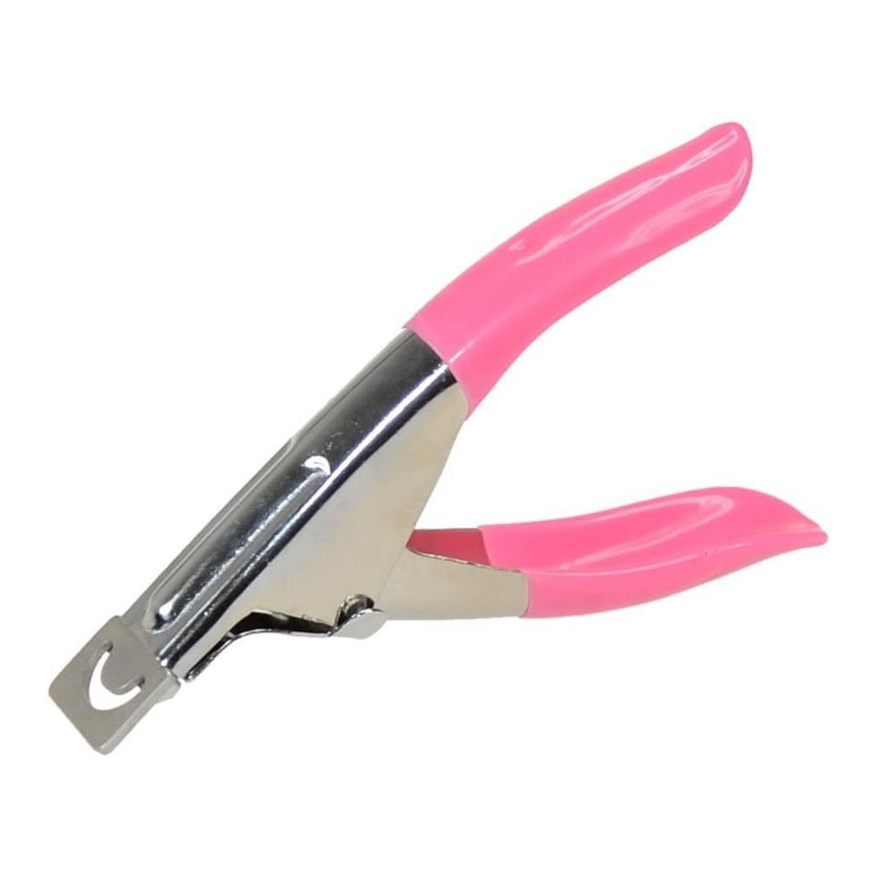 Ifsecond Pink 3 Way Acrylic Uv Gel False Fake Nail Art Tips Manicure Cutter Clipper