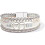 Bohemian style multi-layer woven ladies bracelet 1
