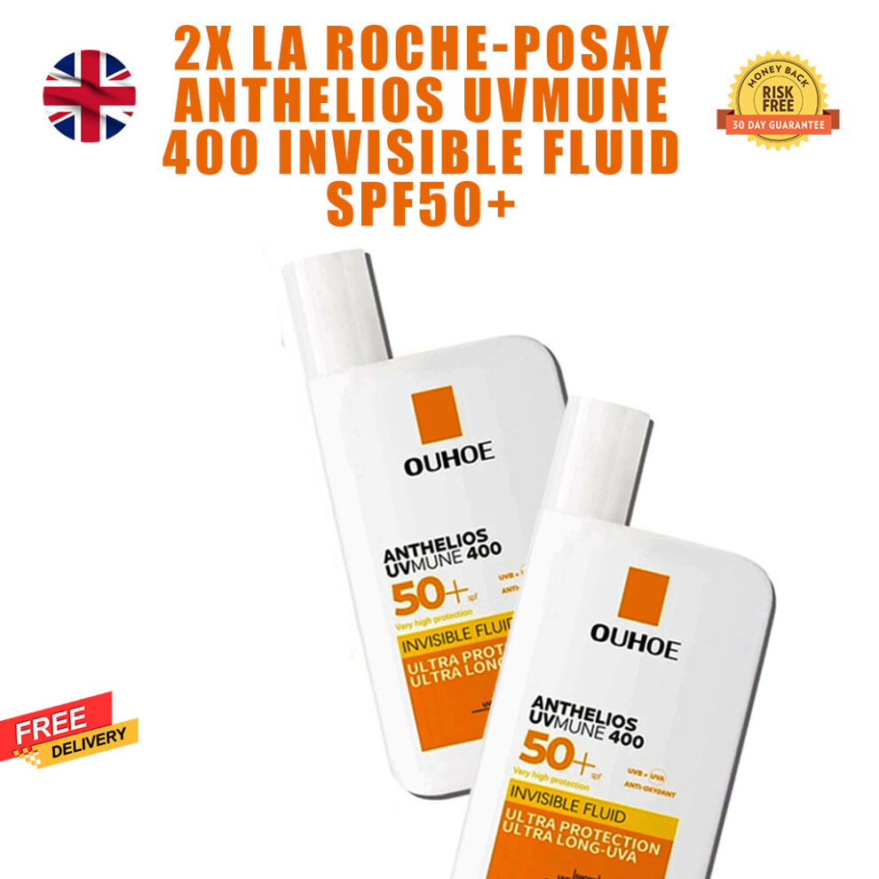 2x La Roche-Posay Anthelios UVmune 400 Invisible Fluid Invisible Fluid