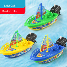 Traditional Wind Up Speed Boat Ship Kids Children Bath Toy Gift