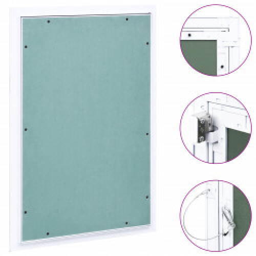 VidaXL vidaXL Access Panel with Aluminium Frame and Plasterboard 400x600 mm Hatch