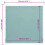 VidaXL vidaXL Access Panel with Aluminium Frame and Plasterboard 500x500 mm Hatch 9
