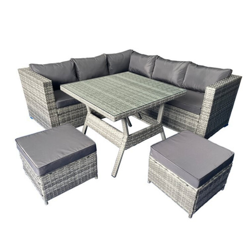 BillyOh BillyOh Milan 6 Seater Rattan Corner Sofa Set 1