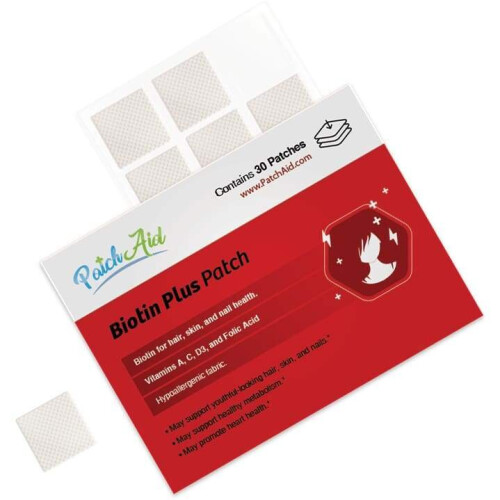 PatchAid, Biotin Plus Patch, 30 Patches 1