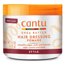 Cantu Hair Dressing Pomade with Shea Butter, 4 oz / 113g - Seals Moisture, Adds Shine & Texture for Natural & Relaxed Hair