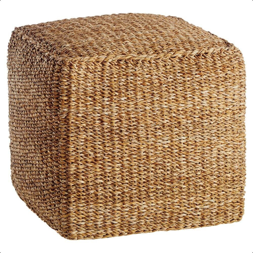 Square Jute Braided Pouffe Foot Stool Home Decor-image-OPC-PBW5VH9-NEW