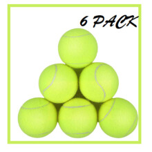 (Pack of 6) Tennis Balls Sport Play Dog Toy Ball