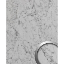 WallFace 25545 MARBLE White Nature Wall panel marble look matt white 2.6 sqm