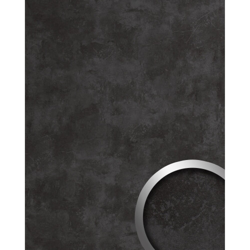 WallFace 25515 CEMENT Dark Nature Wall panel concrete look anthracite 2.6 sqm