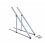Lowenergie Adjustable Angle Solar Panel Mounting Frame Brackets Shed Boat Ground 1