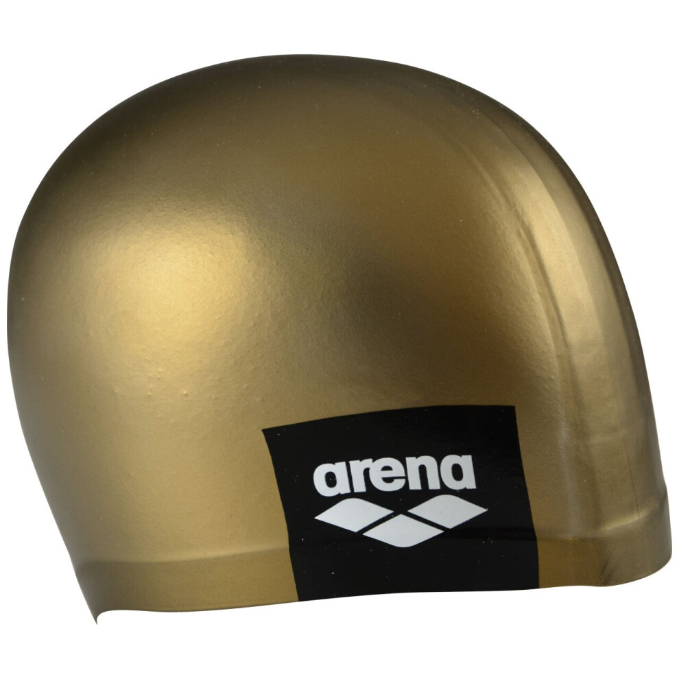 Arena Swimming Logo Moulded Cap (Gold)