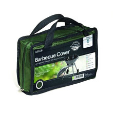 Gardman 34370 Kettle Grill Cover - Green, PVC-backed Woven Polyester, Vented and Secure with Drawstring and Velcro