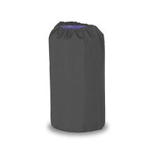 Bosmere All-Weather 15KG BBQ Gas Bottle Cover, Waterproof, UV Protected, Heavy Duty 600D Oxford Fabric, D32 H60cm, A740C, Charcoal
