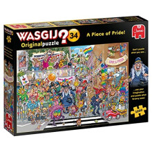 Jumbo, Wasgij, Original 34, A Piece of Pride, Jigsaw Puzzles for Adults, 1,000 piece