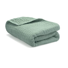 Comfy Cubs Muslin Blanket for Adults, Extra Large Twin 90? x 66?, 6 Layer Cooling Cotton Softness, Breathable & Warm Throw for Bedroom, Living Room