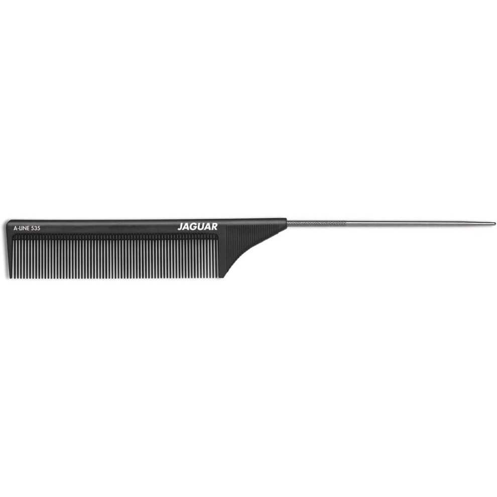 8.75-inch Jaguar Pin Tail Hair Comb Heat Resistant & Static Free Comb-A-Line 535