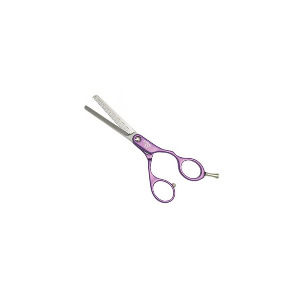 Jaguar Hairdressing Scissor Purple Fusion 5.5" Trimming Cutting Thinning Shears