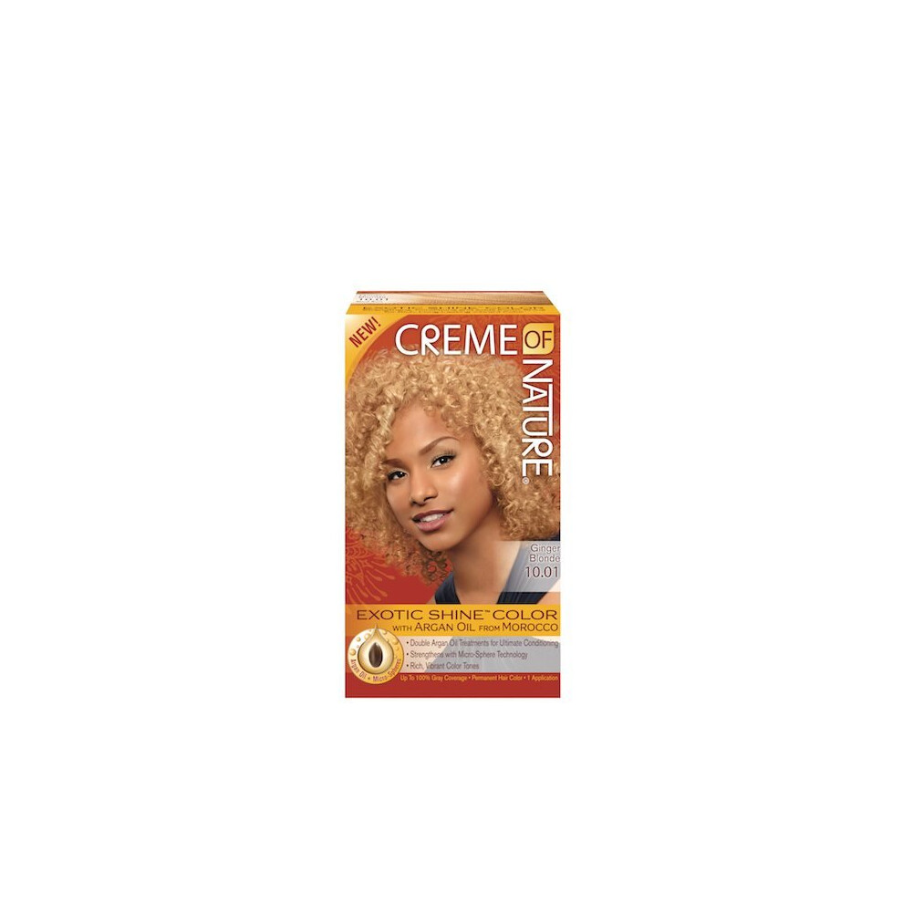 Creme Of Nature Ladies Gel Colour With Argan Oil 10.01 Ginger Blonde