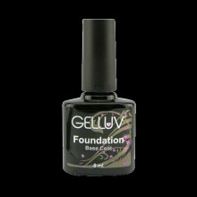 (8ml) Gelluv Nails Foundation Base Long Lasting Professional Nails Art Gel Coat 8ml