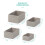 LIVIVO (Grey) Set of 4 Woven Hamper Storage Baskets 5
