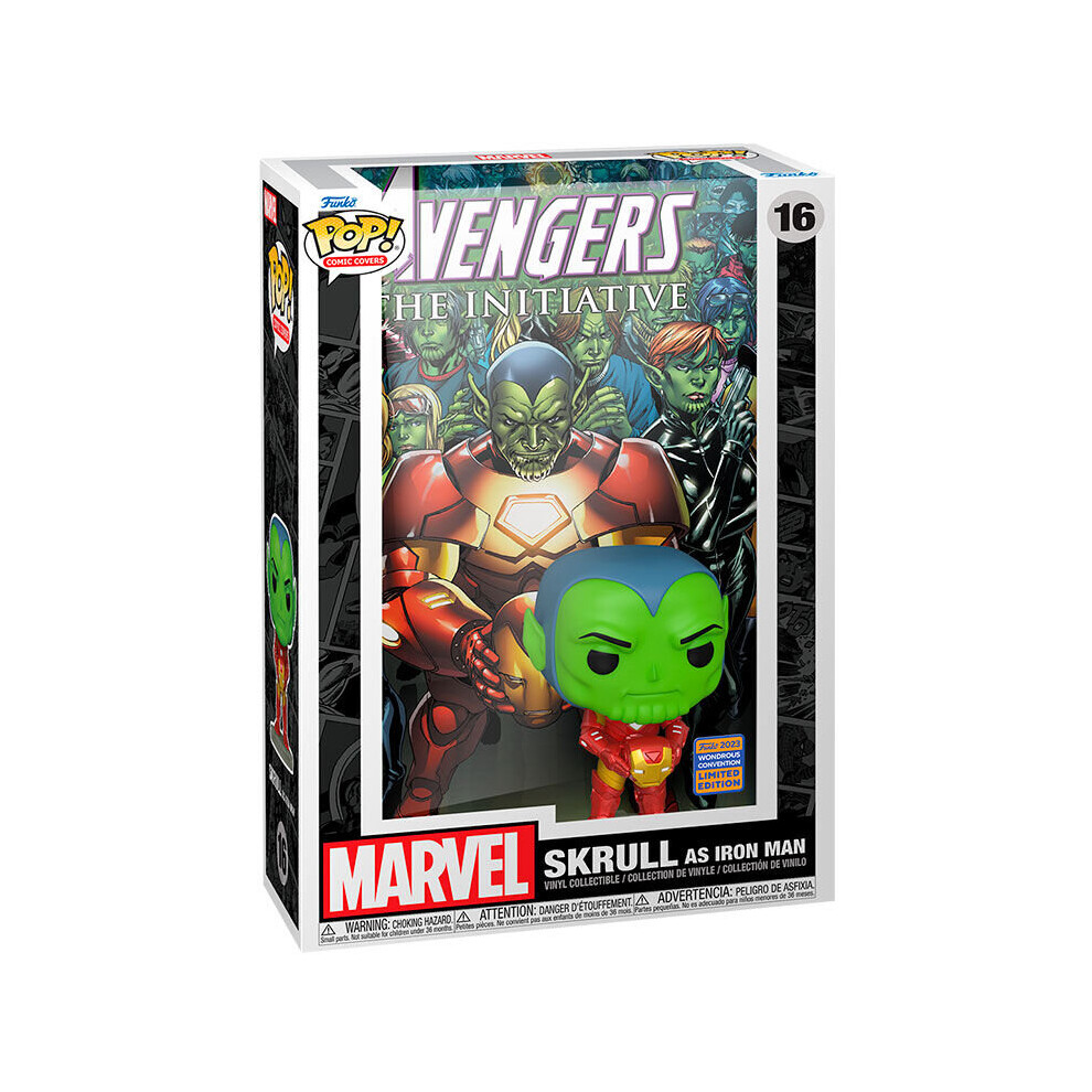 Funko Pop Figure Album Marvel Avengers Skrull As Iron Man Exclusive