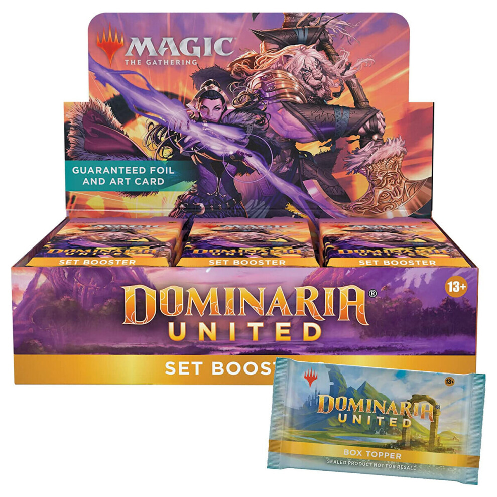 Magic The Gathering Mtg: Dominaria United Set Booster Box Sealed