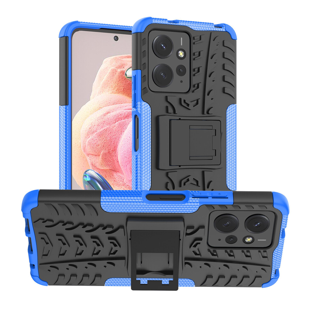 Pixfab (Blue) For Xiaomi Redmi Note 12 4G Shockproof Phone Case Blue