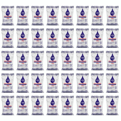 (25Kg x 40) Water Softener Salt Tablets 25kg Bag Food Grade