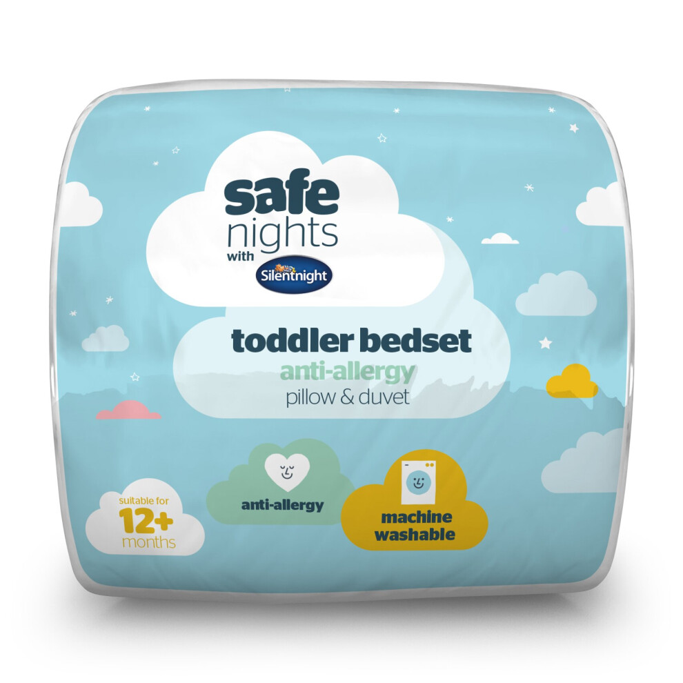 Silentnight Safe Nights Toddler Bed Set - 9 Tog