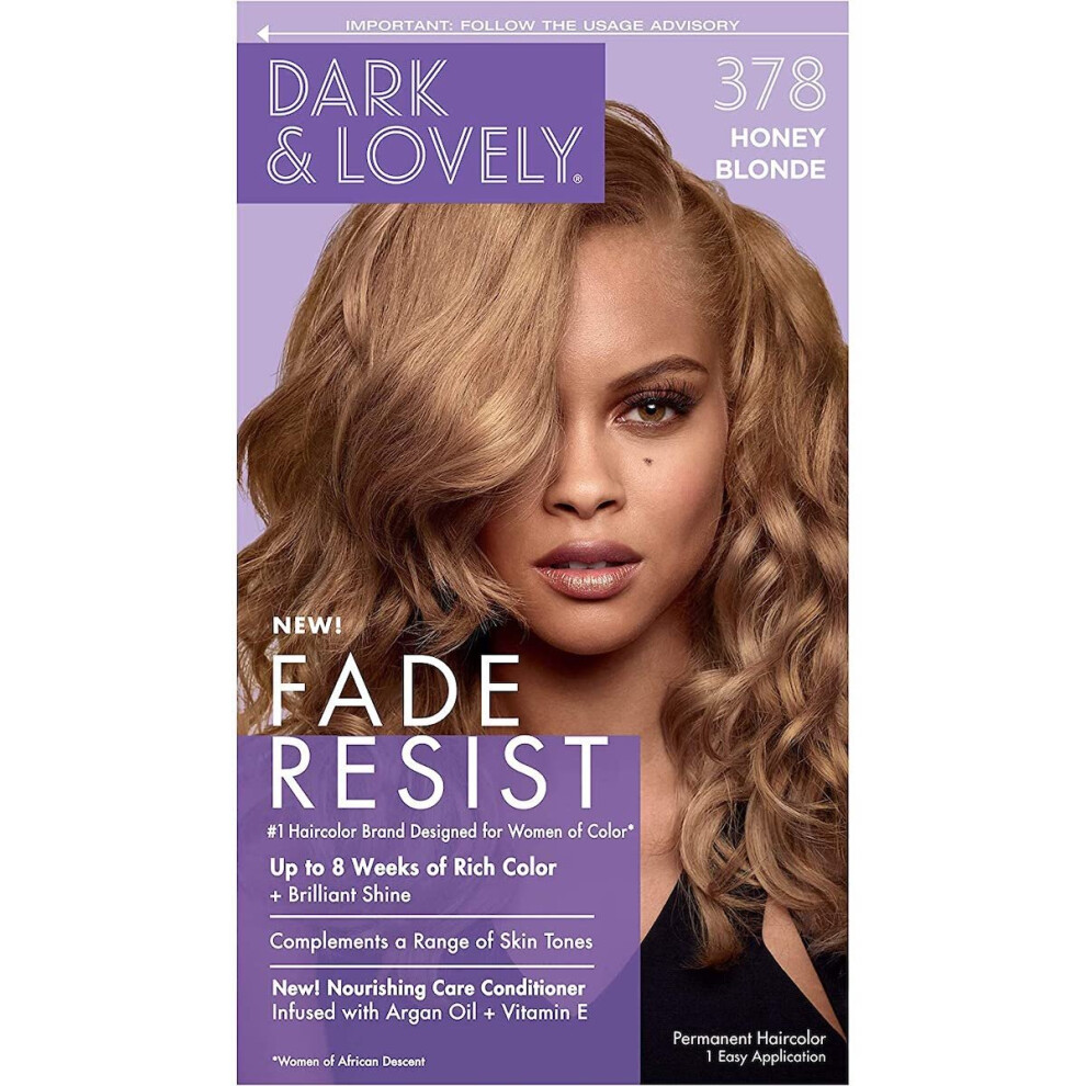 Dark & Lovely Color #378 Honey Blonde