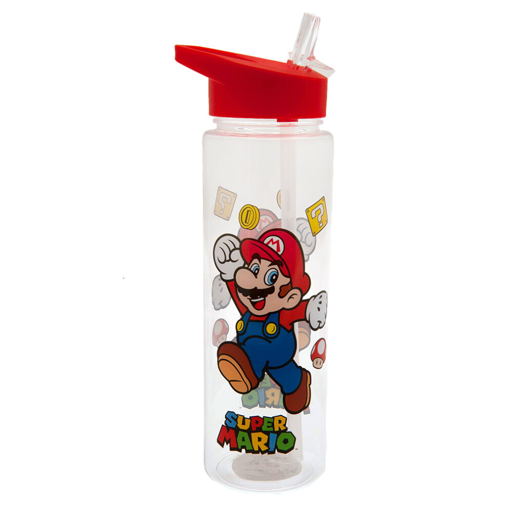 Super Mario Plastic Drinks Bottle Official Merchandise