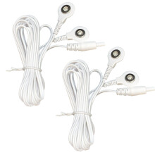TENS Electrode Leads with a Snap Connection & Female Plug