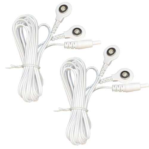 TENS Electrode Leads with a Snap Connection & Female Plug