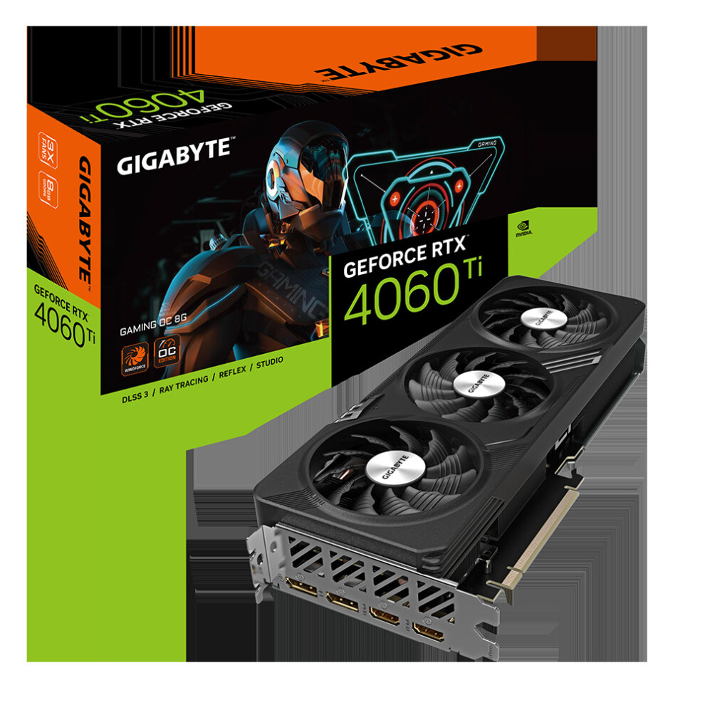 Gigabyte GeForce RTX 4060 Ti GAMING OC 8G - graphics card - GeForce RTX 4060 Ti - 8 GB