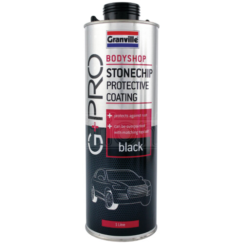 Granville Stone Chip Protective Coating - Black - 1 Litre
