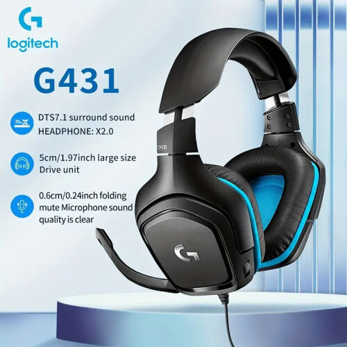 Logitech G431 Wired Gaming Headset 1